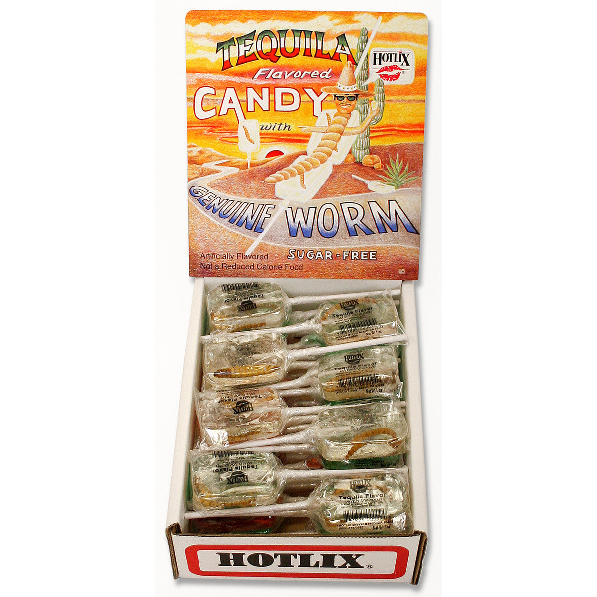 HOTLIX Tequila Worm Suckers